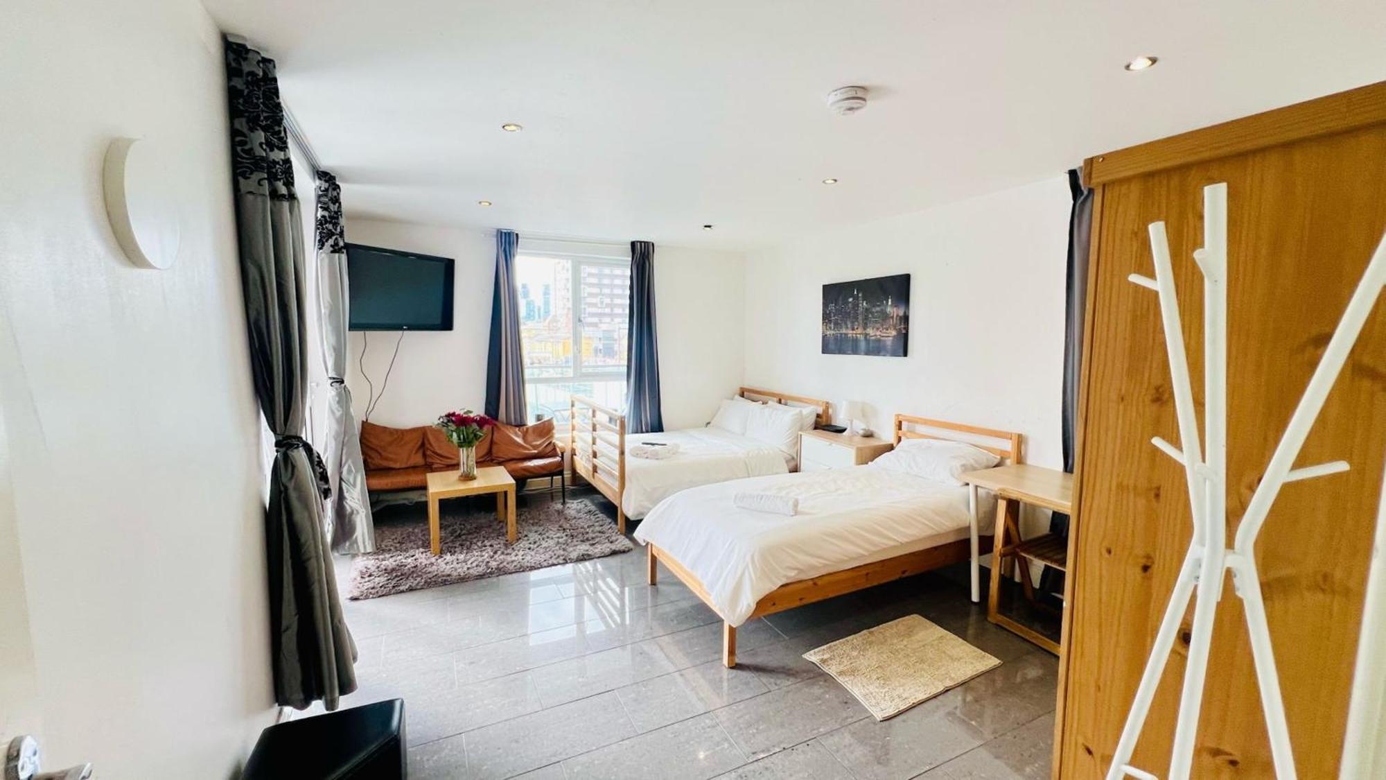 City View Sunset Luxurious Apartment In London Zone-1 Including One Family Twin Room With Its Own Stunning Private Terrace Esterno foto